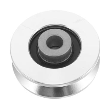 Imagem de Toddmomy Roda de polia para academia: Roda de polia de rolamento de liga de alumínio - Operações suaves e silenciosas - Peças de equipamentos esportivos de fitness de 53 mm