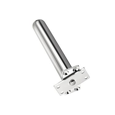 Imagem de Wswqop Fechador de Porta Oculto, Fechador de Porta Automático, Fechador de Portão Doméstico de Fácil Instalação, Fechador de Porta Invisível, Fechador de Por, Prata, Tamanho real