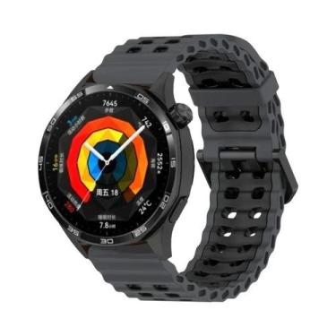 Imagem de Pulseira De Silicone De 22mm Para Huawei GT 6 Pro, GT5, GT4, GT3, Band