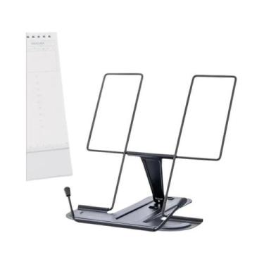 Imagem de Suporte De Leitura Portátil E Dobrável Em Metal, Estante Para Livros, 