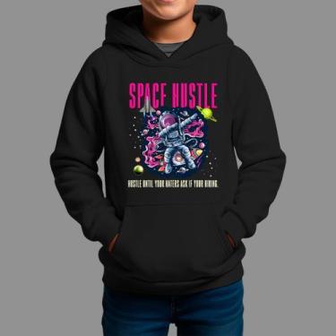 Imagem de Moletom Canguru Infanto Juvenil Streetwear Casual Inverno Blusa De Fri
