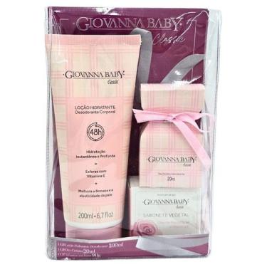 Imagem de Kit Giovanna Baby Loção Hidratante Desodorante 200ml + Deo Colônia 20m