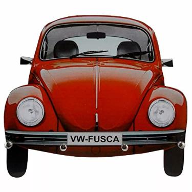 Imagem de Porta Chaves de Parede Retrô Decorativo - Fusca Red