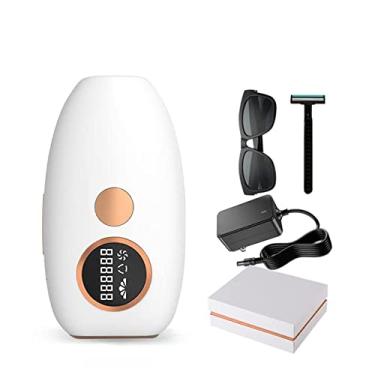 Imagem de Aparelho de Depilação a Laser Portátil Definitivo, 990000 flashes, Sensação Gelada, IBMKIDS (Branco)