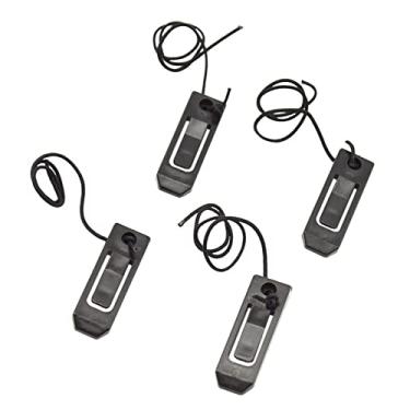 Imagem de Qudai 4 PCS Sup Split Surfista Paddle Board Fin Clip Separador de Água Prancha de esqui aquático Fish Fin Clip Buckle Paddleboard Prancha de surfe Tail Clip