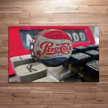 Imagem de Placa Decorativa Pepsi Tamanho:20x30cm