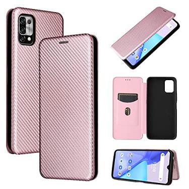 Imagem de For for UMIDIGI Power 5 Carbon Fiber Texture Horizontal Flip TPU + PC + PU Leather Case with Card Slot