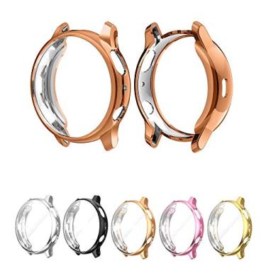Imagem de Capa Case para Samsung Galaxy Watch Active 2 44mm SM-R820 e SM-R825 - Marca Ltimports (Rose Gold)