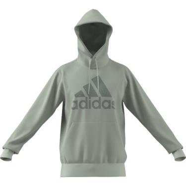 Imagem de Moletinho Capuz Adidas Essentials Big Logo [Cor: Verde Claro - Tamanho: G]-Masculino