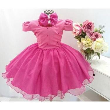 Imagem de Vestido Marsala Infantil Festa Casamento Formatura Luxo - festa luxo, 