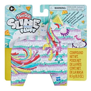 Imagem de Conjunto Play-Doh Slime Fluff Unicórnio, para Crianças Acima de 4 Anos - F1716 - Hasbro, cores variadas