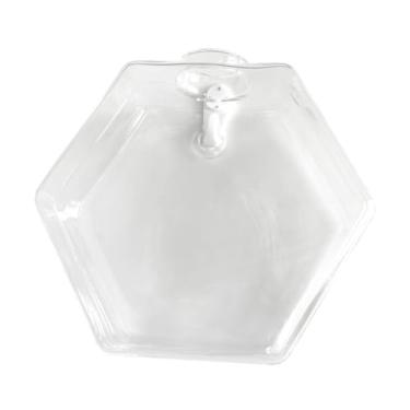 Imagem de IEUDNS Vaso de terrário de plantador de parede para planta interna instalar facilmente decoração de jardim hexágono para apartamentos de apartamentos de mesa