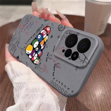 Imagem de Capa para Xiaomi Redmi Note 14 13 5G 12 11 14 Pro Plus Poco X6 M6 F6 13T Pro, A667 Cinza, para Xiaomi 13T (13T Pro)