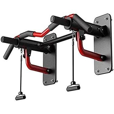 Imagem de Barras de puxar para torre de força de ginástica barra de queixo montada na parede faixa de resistência dobrável exercício barra horizontal força academia equipamento de fitness carga 300 kg