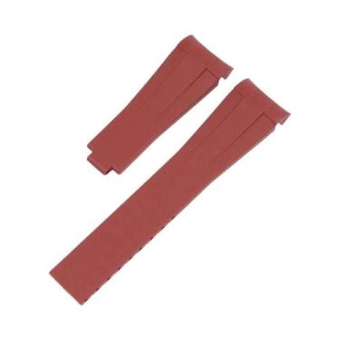 Imagem de Pulseira De Borracha À Prova d'Água De 20mm Para Rolex Série Ghost Day