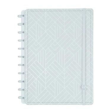 Imagem de Caderno Inteligente Grande 80Fls Ice Grey Linhas Brancas