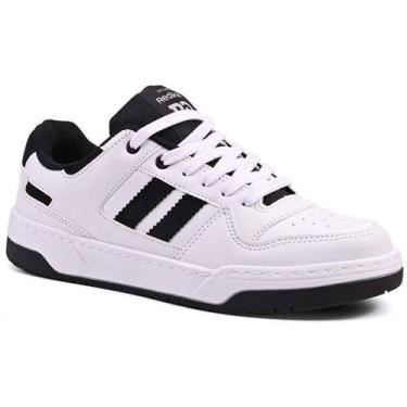 Imagem de Tênis Redikal Skate - Masculino - Branco preto - 38, Branco preto, 38