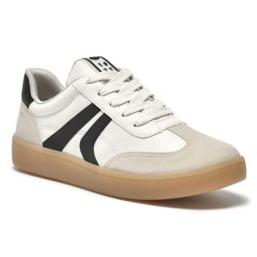 Imagem de Tênis Feminino Via Marte Casual Retro Lançamento Confortável, Branco p