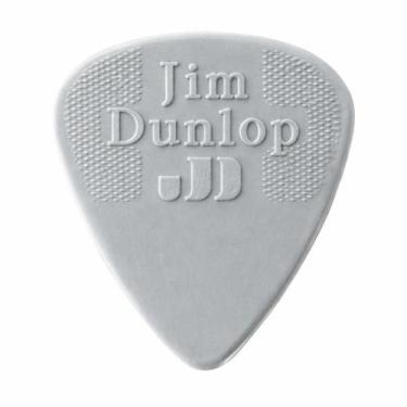 Imagem de Palheta Dunlop Nylon Standard 060mm Cinza Claro Guitarra Violão