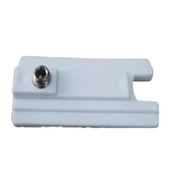 Imagem de Guia Deslizante Janela Linha Suprema S/Placa Reta NYL-332 Branco Kit 1