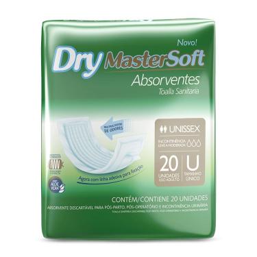 Imagem de Absorvente Geriátrico Dry MasterSoft 20 Unidades