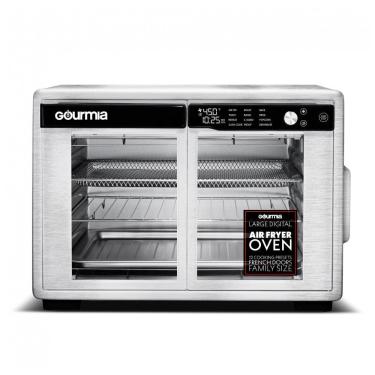 Imagem de Gourmia Forno Air Fryer French Door 37 Qt Capacidade Grande, 12 Funções, Display Digita...