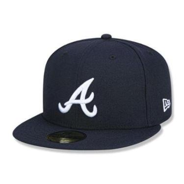 Imagem de Boné Atlanta Braves 5950 Game Cap Fechado Azul - New Era-Unissex