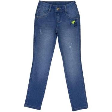 Imagem de Calça Juvenil Look Jeans Skinny Jeans - 4 - UNICA-Feminino