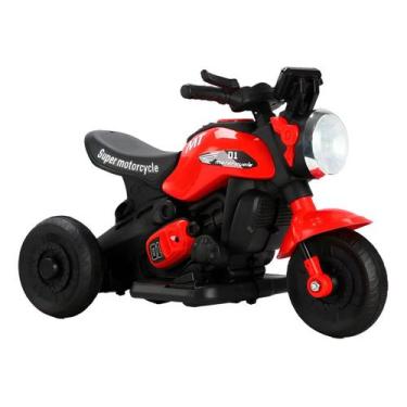 Imagem de Moto Elétrica Infantil First Custom Zippy Toys Vermelha