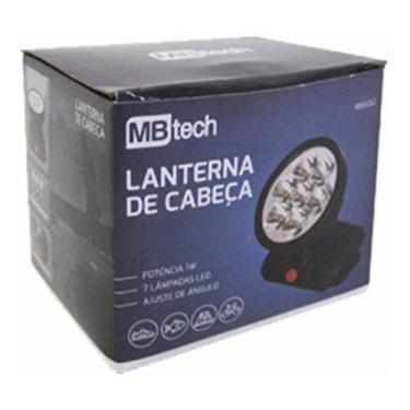 Imagem de Lanterna Cabeça 7 Leds Pescaria Bike Relógio Jóias A Pilha - Loja Cata