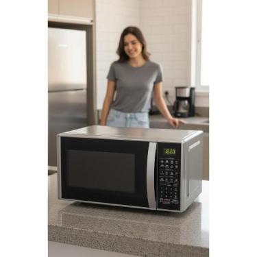 Imagem de Micro-ondas 30L Prata Limpa Fácil 220V - LG, 30L, Prata, MS3091BCA, 22