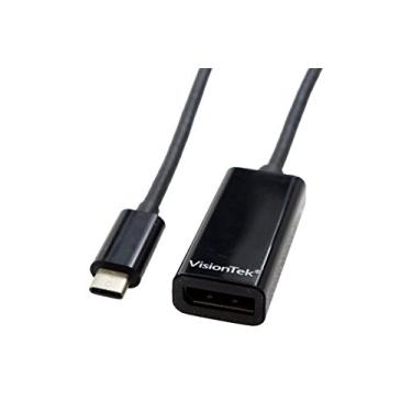 Imagem de VisionTek Adaptador USB 3.1 tipo C para DisplayPort (M/F) - 900817