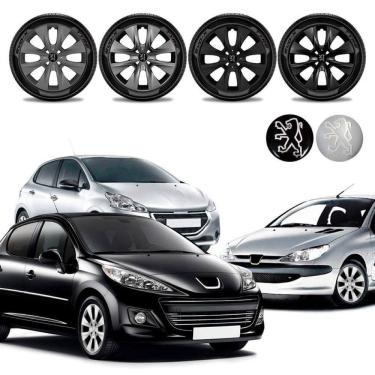Imagem de Jogo calota Peugeot 206 207 208 Todos Aro 14