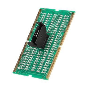 Imagem de Cartão de Testador de Diagnóstico de Notebook, Cartão de Testador de Slot de Memória RAM, Cartão de Testador de Diagnóstico de Notebook para Interface DDR5, Memória Interna do