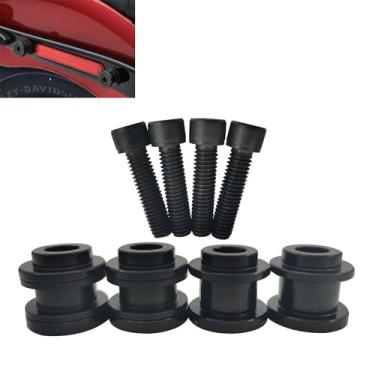 Imagem de Kit de ferragens destacáveis Sissy Bar Rack para Harley Softail Slim Low Rider FLDE FLHC FLSL FXBB FXFB FLSB FXLR FXST