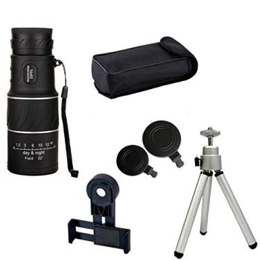 Imagem de Generic Telescópio monocular, binóculos portáteis de 16 x 52 de altura, monóculo, monóculo de plástico, monóculo de 66 / 8000 m, binóculos, telescópio esportivo ao ar livre, espelho para observação de