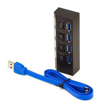 Imagem de Hub USB 3.0 4 Portas Cirilo Cabos