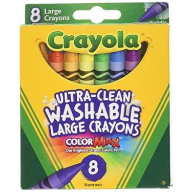 Imagem de Crayola 8 Lápis de Cor Lavável Máx. (3 Pacotes)