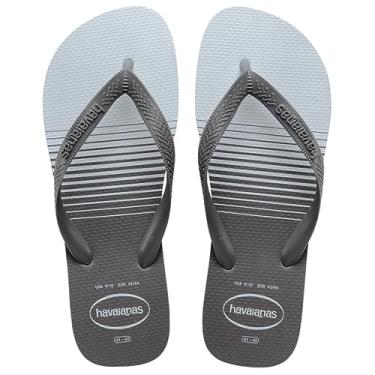 Imagem de Chinelo Top Basic, Havaianas, Masculino, Cinza Aco/Cinza Aco, 35-36