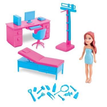 Imagem de Brinquedo Clínica Médica da Judy Samba Toys com 18 Peças, Unica
