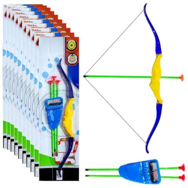 Imagem de Kit 10 Super Arco Flecha Lembrança Festa p/Sacola Surpresa de Aniversário Infantil