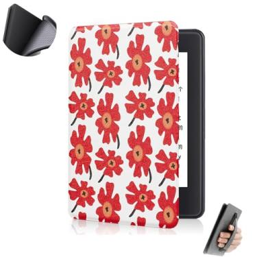 Imagem de GUKSRASO Capa para 6.8" Kindle Paperwhite 11ª Geração/Signature Edition (Modelos: M2L3EK/M2L4EK) - com Material TPU e Alça de Mão