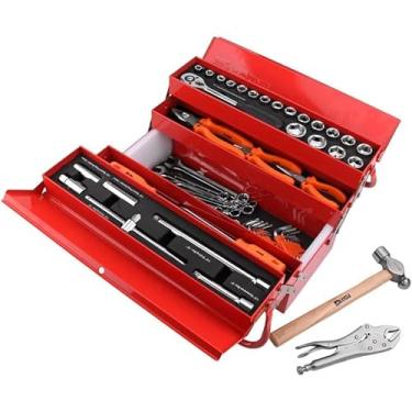 Imagem de CX DE FERRAMENTAS 68PC ACO CARBONO FG6102 FORTG PRO