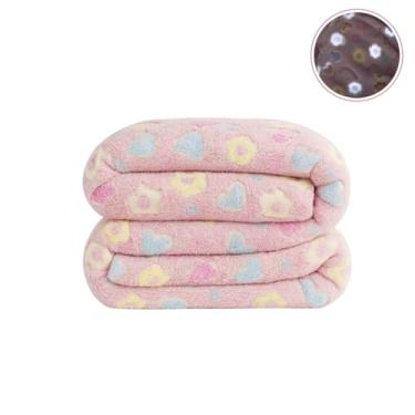 Imagem de Cobertor Infantil Bebê Antialérgico Macio Brilha no Escuro Fleece 110x100cm Embalagem Plástica (Arco Iris)