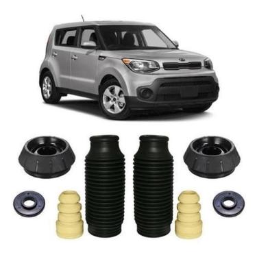 Imagem de Kit Batente Suspensão Dianteira Kia Soul 2015 2016 2017 18 - Qualykits