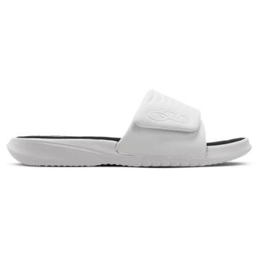 Imagem de Chinelo Unissex Melbourne 2 Branco Preto Olympikus, 41/42