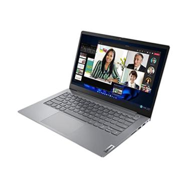 Imagem de Lenovo Notebook ThinkBook 14 G4 ABA 21DK0057US 14" - Full HD - 1920 x 1080 - AMD Ryzen 5 5625U Hexa-core (6 núcleos) 2,30 GHz - 8 GB Total RAM - 8 GB de memória on-board - SSD 256 GB - Cinza mineral - AM