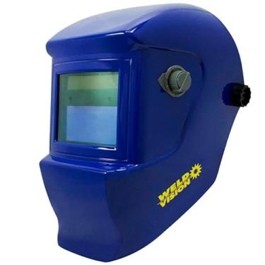 Imagem de Máscara de Solda Automática Filtro Blue com Regulagem 4-13 Professional Blue WELD VISION