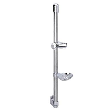 Imagem de Um conjunto haste de chuveiro saboneteira tubo levantador ABS quadro de elevação ajustável suporte para cabeça, b