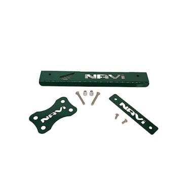 Imagem de Movitec Accessories Kit de carenagem esportiva de motocicleta (3 peças) para Honda Navi (verde escuro)